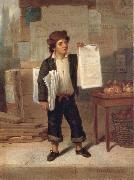 Newsboy Selling New-York James H. Cafferty